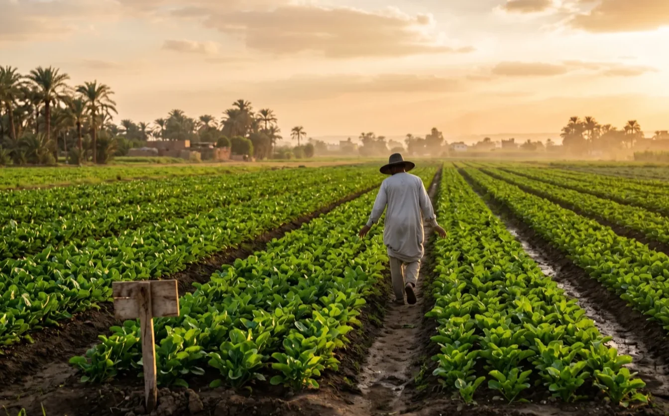 GLOBALG.A.P. certified Egyptian farm — fresh produce supply program audit and food safety certification