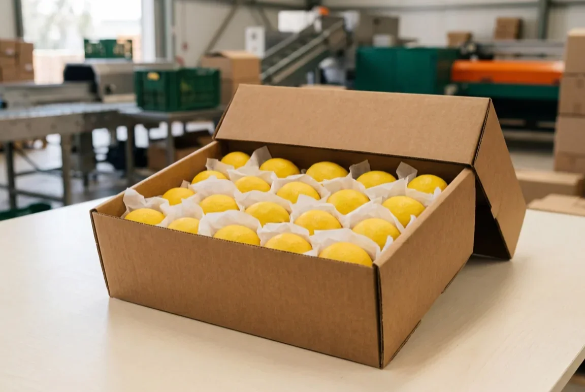 Telescopic Carton packaging for produce export